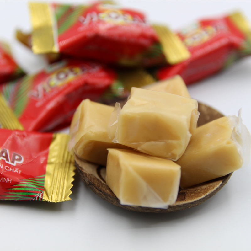Kẹo dừa sáp Vicosap mix (6 vị) - Hộp 200g